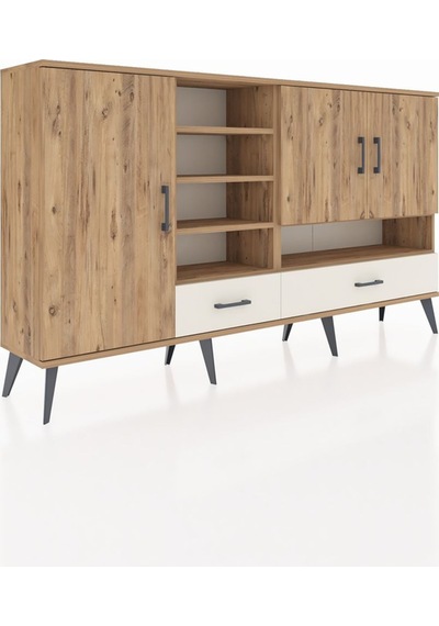 Arges Konsol 8 Raflı 2 Çekmeceli 3 Kapaklı 176x30x99 Çam-çam/aytaşı Atlas Çam/aytası - Atlas Çam Arges Konsol 8 Raflı 2 Çekmeceli 3 Kapaklı 176x30x99 Çam-çam/aytaşı Atlas Çam/aytası - Atlas Çam