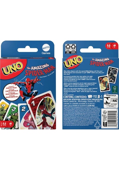 Uno Spiderman Kartlar
