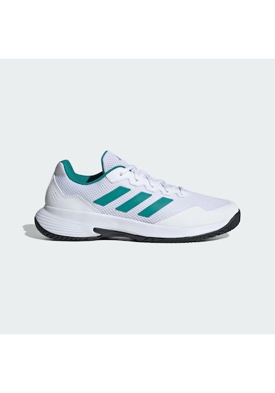 Adidas Gamecourt 2 Erkek Tenis Ayakkabısı Ftwwht/purtea/cblack