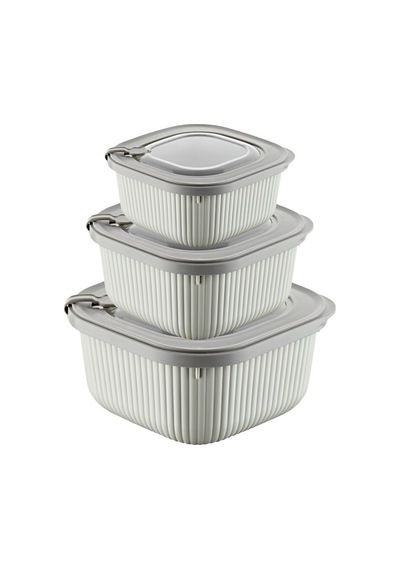 Dünya 30906-999 Mikro Line Kare Saklama Kabı Seti 3'lü - 600, 1100 Ve 1800 Ml, Mikrodalgada Kullanılabilir- 12'li Paket Diğer Dünya 30906-999 Mikro Line Kare Saklama Kabı Seti 3'lü - 600, 1100 Ve 1800 Ml, Mikrodalgada Kullanılabilir- 12'li Paket Diğer