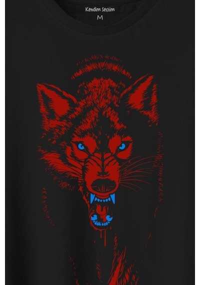 Bozkurt Kurt Kafası Wolf Bordo Mavi Trabzon Baskılı Tişört Unisex T-shirt 001 Bozkurt Kurt Kafası Wolf Bordo Mavi Trabzon Baskılı Tişört Unisex T-shirt 001