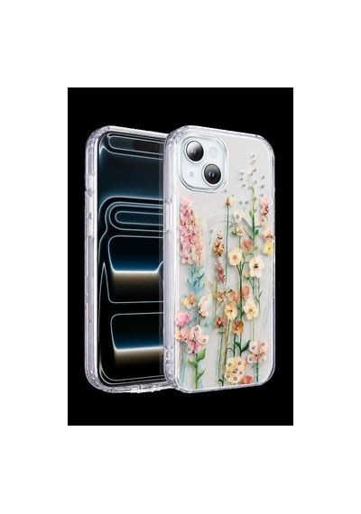 Onegif İphone 15 Desina Magsafe Kapak - Desen 1