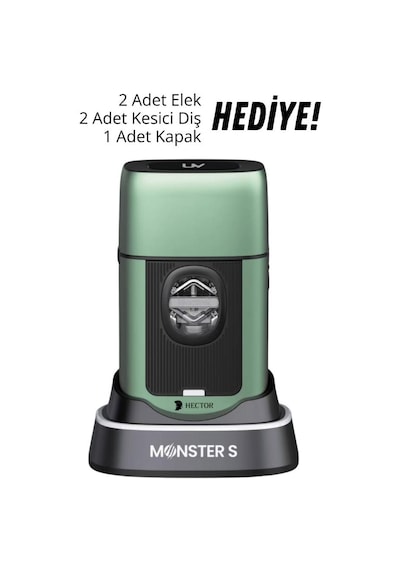 Hector Monster S 8000 Rpm Type-c Tıraş Makinesi Yeşil