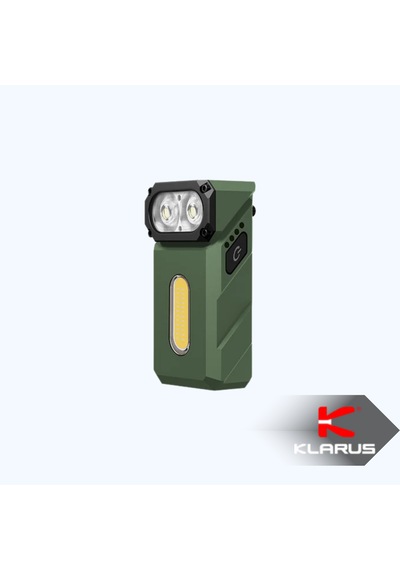Klarus E8 Triple-light 1000 Lümen El Feneri Yeşil
