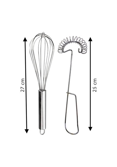2'li Paslanmaz Çırpıcı Set , Metal Yumurta Çırpıcı Seti Paslanmaz Çelik Diğer