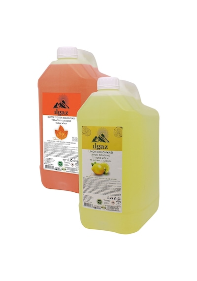 Ilgaz Limon + Tütün Kolonyası 2 x 5 L