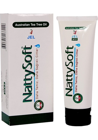 Nattysoft %4 Çay Ağacı Yağı içeren Jel 75 ML