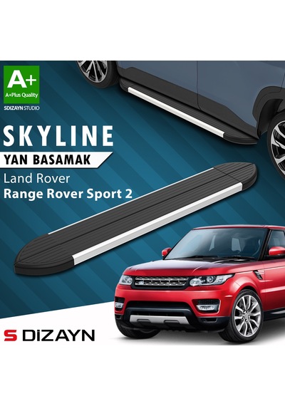 S-dizayn Land Rover Range Rover Sport 2 Skyline Aluminyum Yan Basamak 193 Cm 2013-2022 A+ Kalite