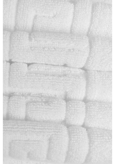 5 Li Otel Ayak Havlusu Bukle Ayak İzli 50x70 Cm Beyaz 20/2 Ring 250 Gr Beyaz