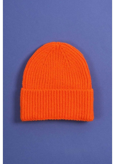 Buly Fitilli Örme Bere Orange