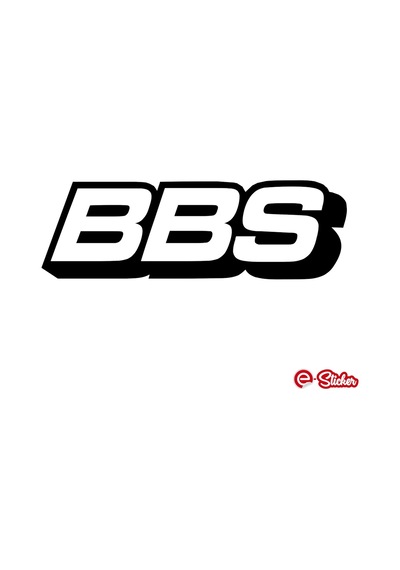Bbs Oto Sticker Cam Araba Sticker