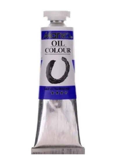 Maries Ultramarine 50 Ml E1384-33 Yağlı Boya 3'lü Paket Çok Renkli