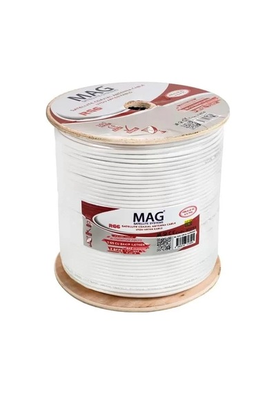 Hubrendy Sh Mag Rg59 Fa 300 Metre Mini Anten Kablosu