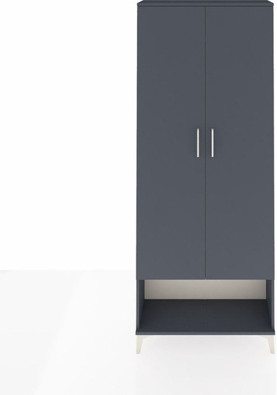 Arges Dolap 2 Raflı 2 Kapaklı Tek Askılı 88x30x221 Antrasit-antrasit Aytası Arges Dolap 2 Raflı 2 Kapaklı Tek Askılı 88x30x221 Antrasit-antrasit Aytası