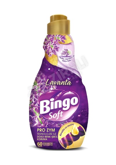 3 Adet Bingo Soft Konsantre Yumuşatıcı Lavanta 1.440 Ml Diğer