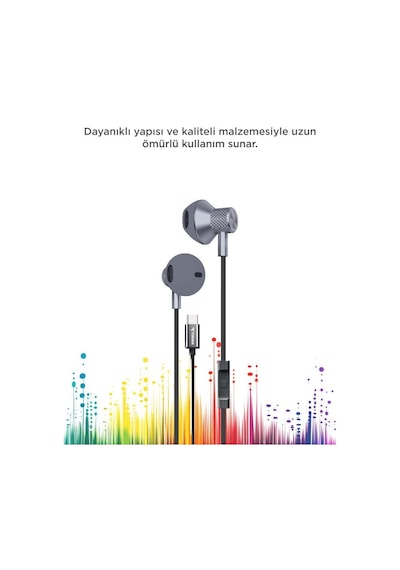 Torima TC05 Type-C Girişli Kablolu Kulak İçi Kulaklık