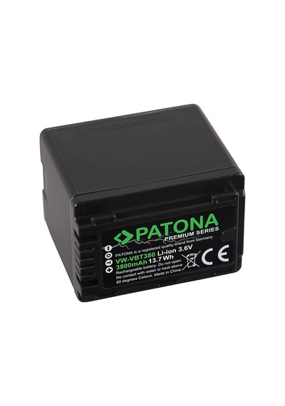Patona 1257 Premium Batarya Panasonic Vw-vbt380 Için