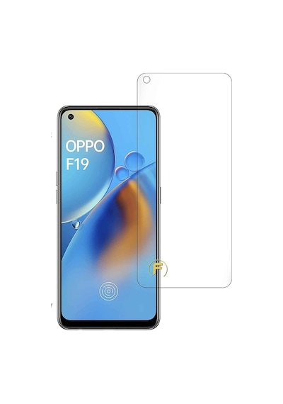 Oppo F19 Nano Kırılmaz Cam Ekran Koruyucu Şeffaf