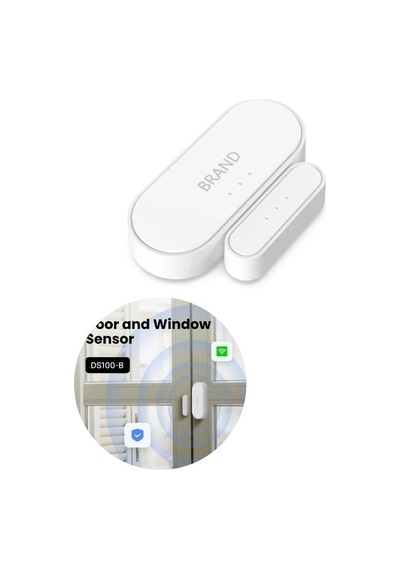 Kapı/pencere Açık-kapalı Sensörü Tuya Smart Life Uyumlu Ds100-b