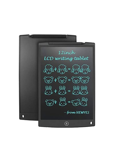 12 Inc Writing Lcd Grafik Dijital Kalemli Çizim Tableti Yazı Tahta Not Yazma Eğitim Tableti İtem0015ksiyah