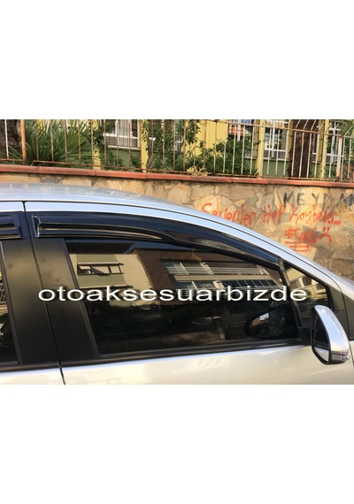Toyota Uyumlu Yaris Mügen Cam Rüzgarlığı 2012-2016 Arası 4 Lü N11.28269