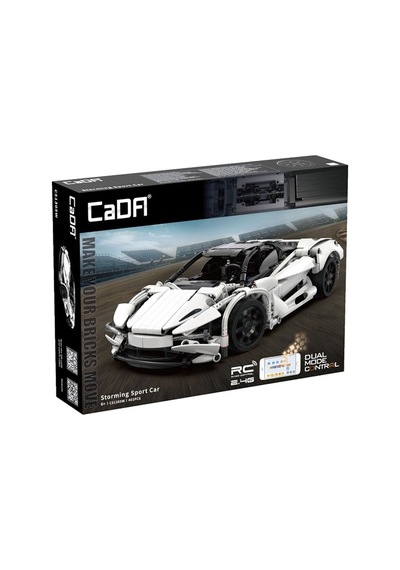 C51305w Cada Storm Spor Araba 402 Parça Blk Oyuncak