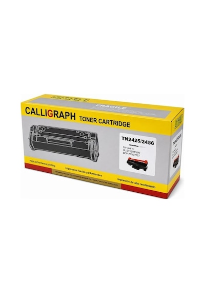 Calligraph Brother Tn 2456/2425 Uyumlu  Siyah Lazer Toner 3000 Sayfa