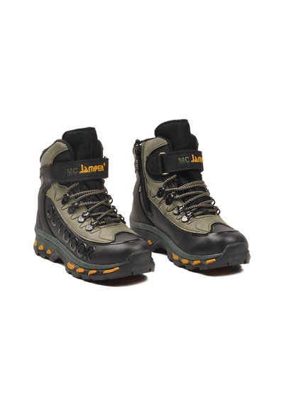 Mc Jamper Siyah Haki Polarlı Kaymaz Fermuarlı Unisex Outdoor Çocuk Bot 2115 F Siyah-haki Mc Jamper Siyah Haki Polarlı Kaymaz Fermuarlı Unisex Outdoor Çocuk Bot 2115 F Siyah-haki