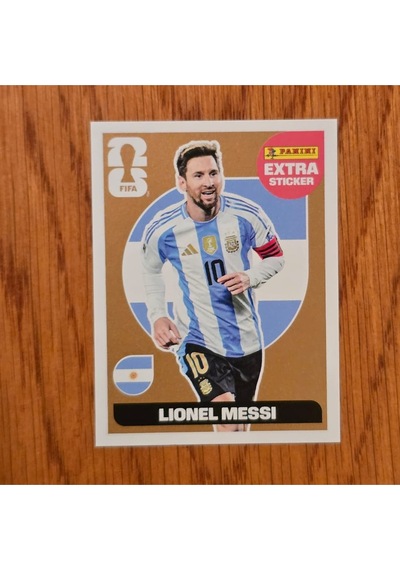 Fwc 2026 Lionel Messi Extra Sticker Bronze Sticker