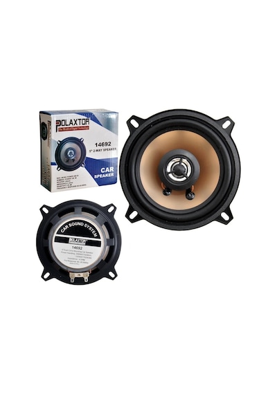 2 Adet Kapı Kolon Oto Hoparlör 13cm 200w Tweeterlı