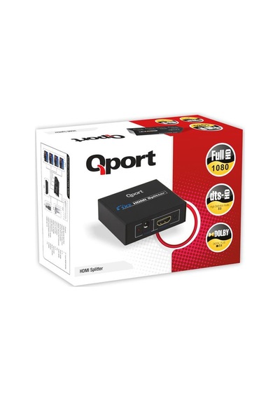 Q-spl4 Full Hd 1 Giriş 4çıkışlı Hdmı Splıtter Sinyal Çoğaltıcı