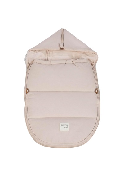 Walking Mum Eco Mum Kundak Bebek Arabası Battaniyesi Apricot Pembe