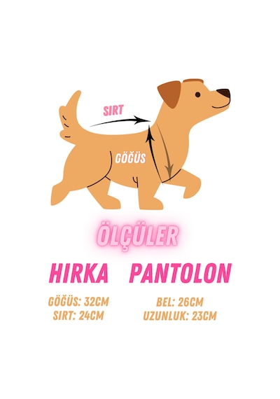 Kedi Ve Köpek İçin Pantolon, Hırka Ve Çanta'dan Oluşan Yün Takım