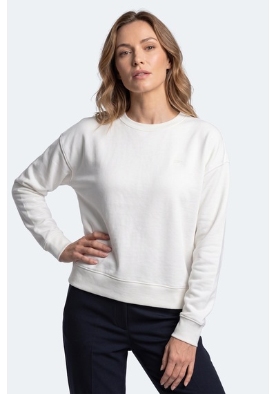 Slazenger Kunto I Kadın Ekru Sweatshırt
