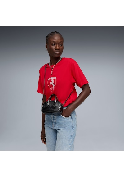 Puma Scuderia Ferrari Kadın Siyah Omuz Çantası 092244-01 Siyah