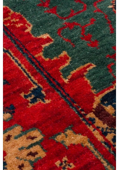 Hoom Rugs Cadis Kdm 05 Red Vintage El Emeği Yüksek Kara Tezgah Halısı Kırmızı