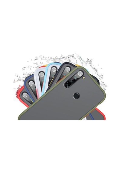 Xiaomi Redmi Note 8 Kilif Fri Arkasi Mat Darbe Emici Silikon 411770373