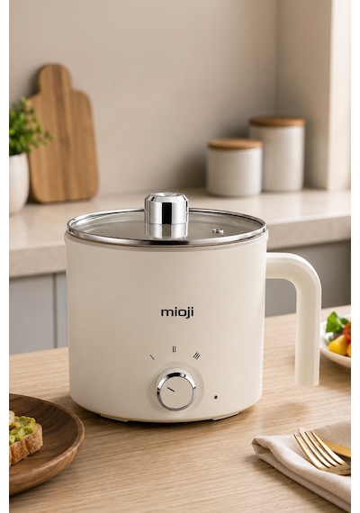 Mioji Mio EP35 600W 1.8L Çok Fonksiyonlu Elektrikli Pişirici