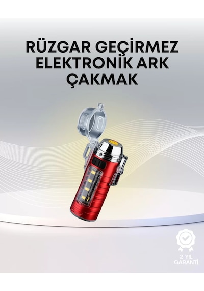 Usb Şarjlı Suya Dayanıklı Elektrikli Çakmak