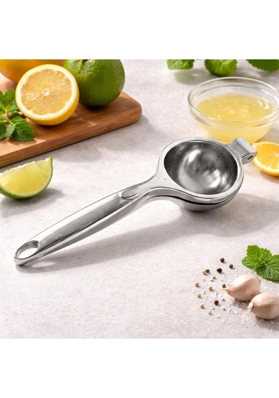 Paslanmaz Çelik Kaplama Limon Ve Narenciye Sıkacağı Çok Renkli