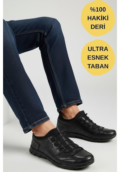 Ispartalılar 970 Ortopedik Taban Günlük Hakiki Deri Erkek Ayakkabı Esnek Hazır Taban Casual Ayakkabı Siyah Ispartalılar 970 Ortopedik Taban Günlük Hakiki Deri Erkek Ayakkabı Esnek Hazır Taban Casual Ayakkabı Siyah