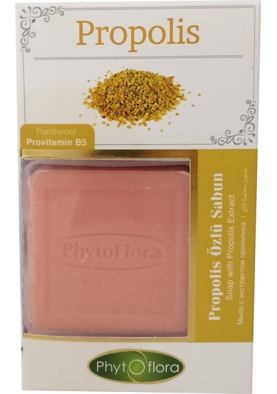 Phytoflora Propolis Özlü Sabun 125 G + Sabunluk + Kese