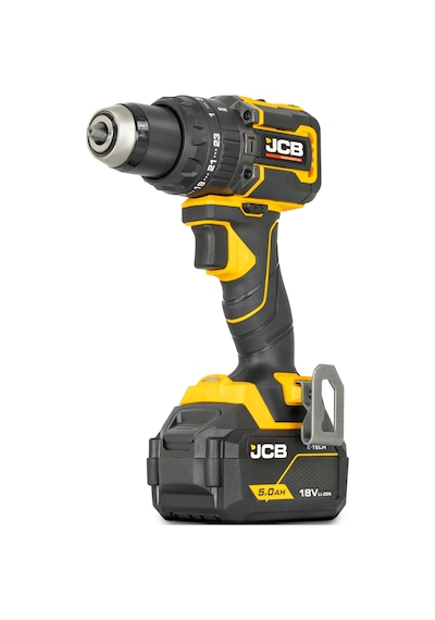 Jcb 18pcd75 Kömürsüz Darbeli Matkap 75 Nm + 18pıd230 Kömürsüz Darbeli Vidalama 230 Nm 18v - 2 X 5.0 Ah Li-ion Batarya