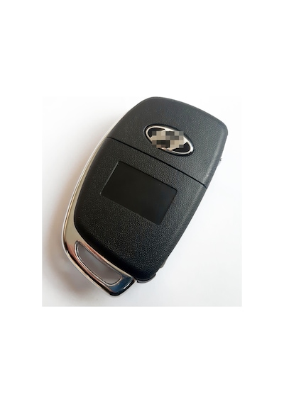 Hyundai Uyumlu Anahtar Kumanda Kabı Metal Logolu HYN17R Uç (Sağ Kanal)