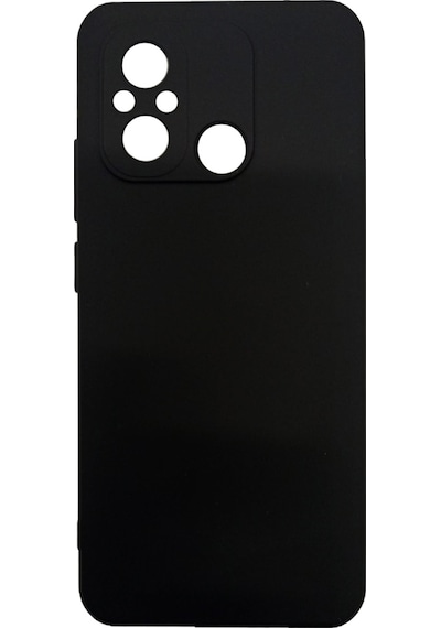 Noktaks - Xiaomi Uyumlu Xiaomi Redmi 12c - Kılıf Mat Soft Esnek Biye Silikon - Mavi