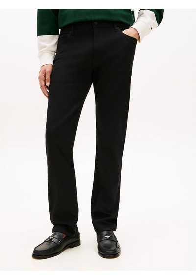 Tommy Hilfiger Mw0mw42621 Slim Straight Denton Stay Erkek Denim Pantolon Siyah