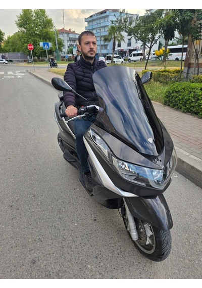 Motocam Piaggio X10 350 Ön Cam 2011-2017 Model 73cm Siyah Renkli 4mm