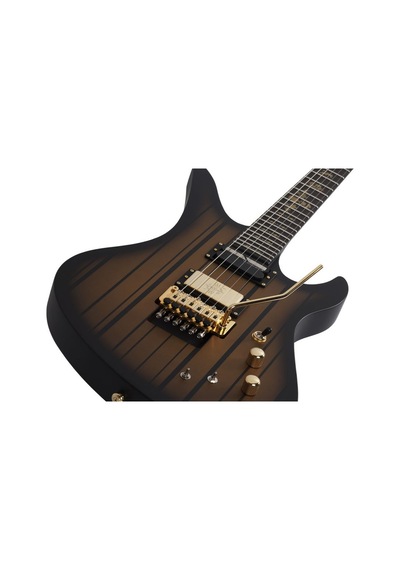Schecter Synyster Custom Fr Elektro Gitar (Satin Gold Burst)