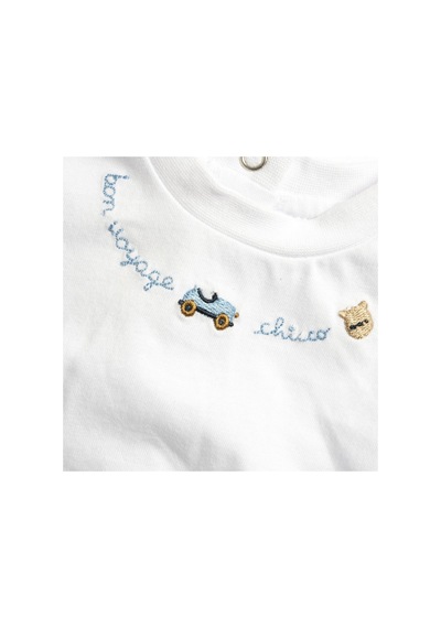 Chicco Takım / T-shirt+k.salopet 09073884000000 000095 Medıum Grey Gri