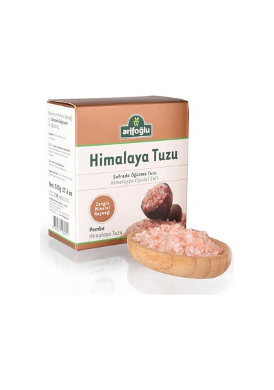 Arifoğlu Sofrada Öğütme Himalaya Tuzu Pembe 500 G